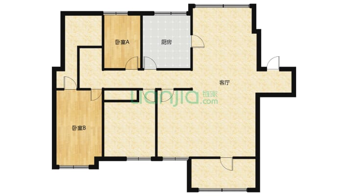 博德名门二手房实景图