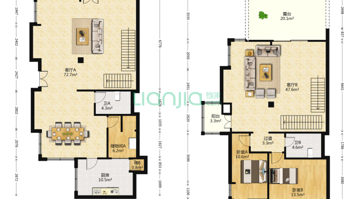 翠湖山庄二手房实景图