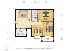 满五唯一，带地下室，装修五六万，好楼层，光线好-涿州天保郦景户型图