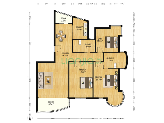 今日家园(张家港市) 1室0厅0卫 166平方