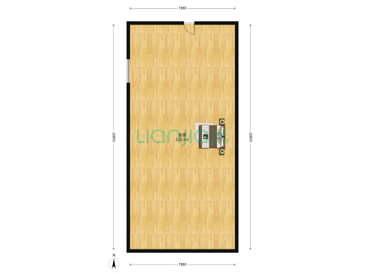 万科彩园 1室0厅0卫 240平方