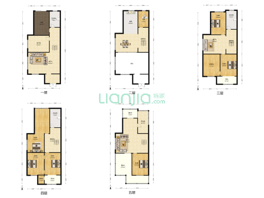 天和园 7室4厅3卫 334平方