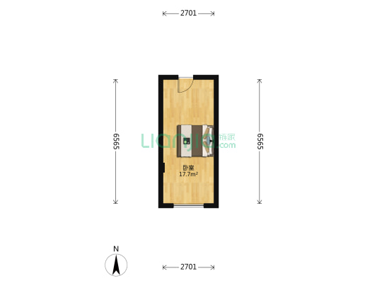 雅舍 1室0厅0卫 31平方