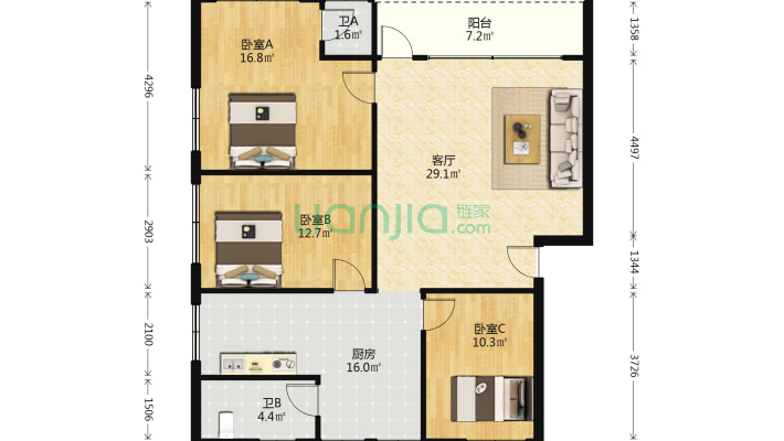 外滩中区二手房实景图