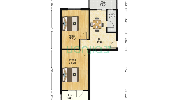 十一中家属院（甘南路）二手房实景图