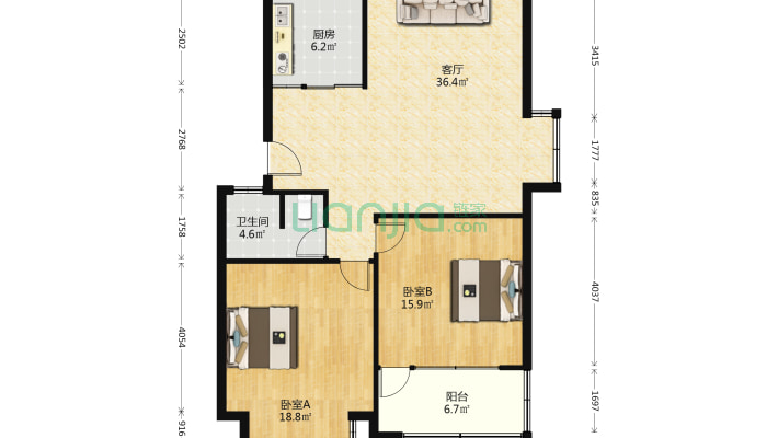 泉韵花苑二手房实景图