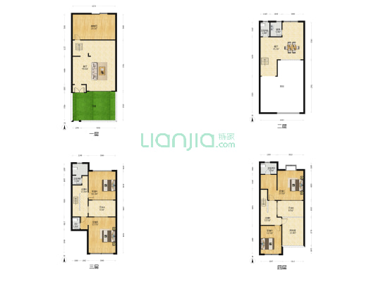 越溪庭院 4室2厅4卫 270平方
