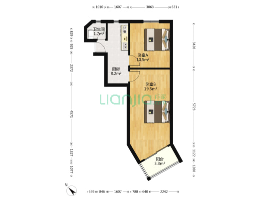 虹梅路2964弄 2室0厅1卫 56平方