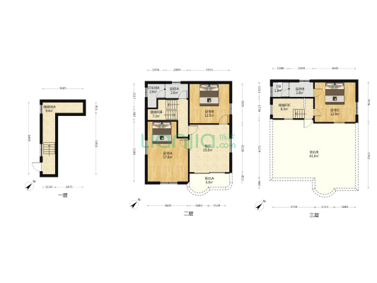 坑冲街 3室1厅2卫 173平方