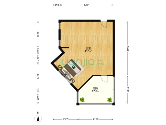 沂水路散盘 1室0厅0卫 78平方