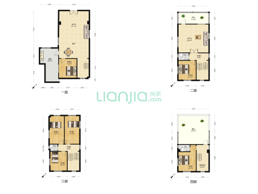 曲涌上街 6室2厅3卫 213平方