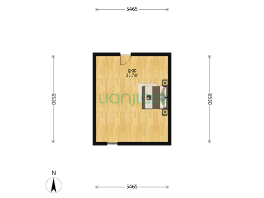 东华市场北街 1室0厅0卫 32平方