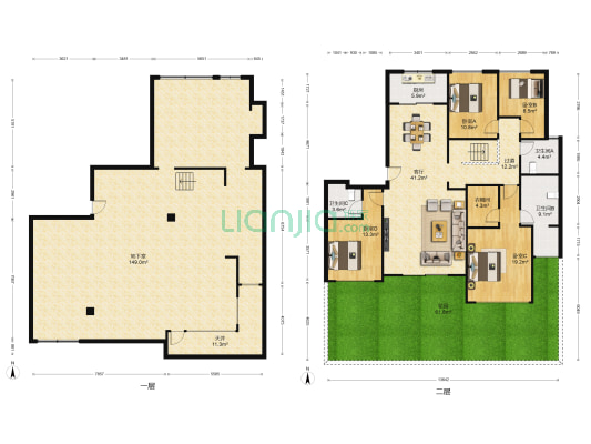 合肥融创一号院融公馆 4室1厅3卫 342平方