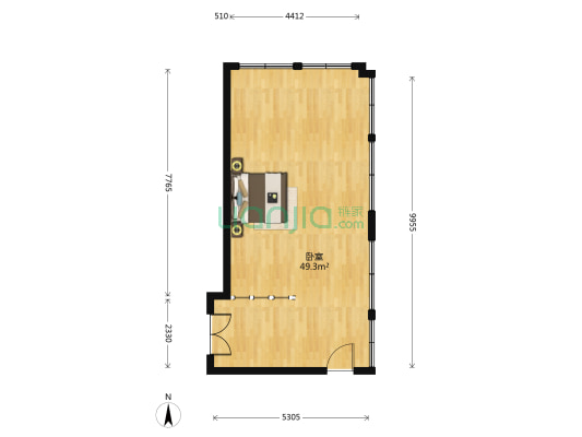三河家园 1室0厅0卫 50平方