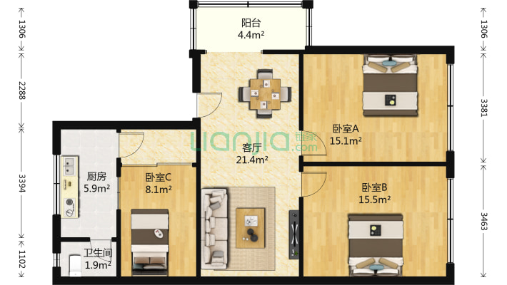 陈家桥陈青路137号二手房实景图