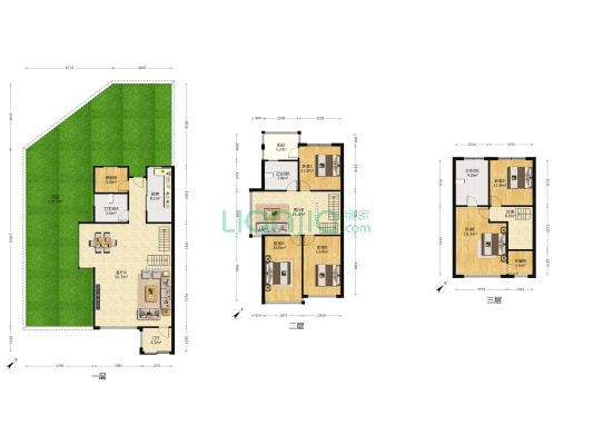 宁康园 5室2厅3卫 228平方