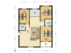 内部有幼儿园，西丁的，房本满二 视野好-涿州天保郦景户型图