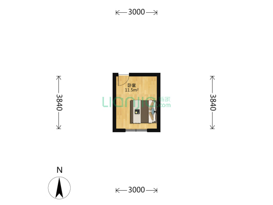 金世纪花园 1室0厅0卫 89平方