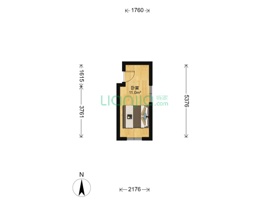 规划里 1室0厅0卫 35平方