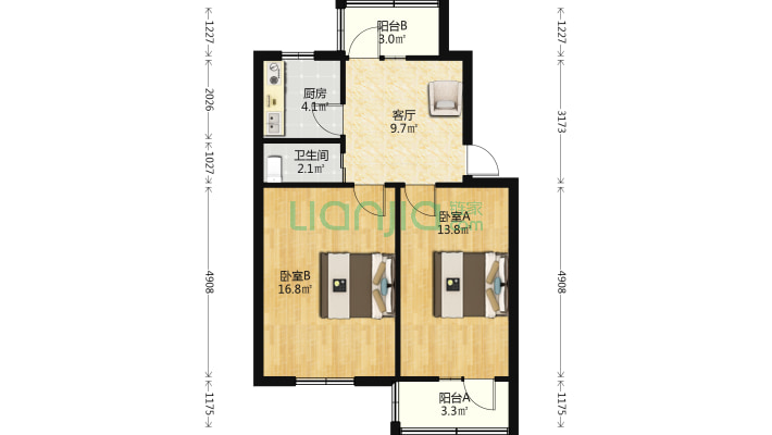 滨港路二手房实景图