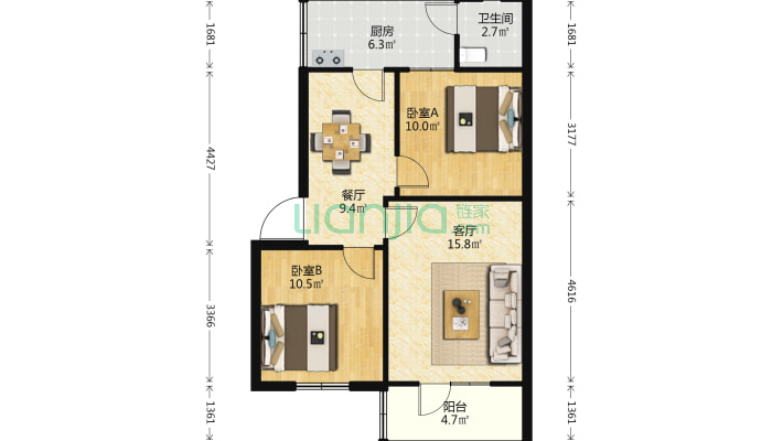 万寿巷24号二手房实景图
