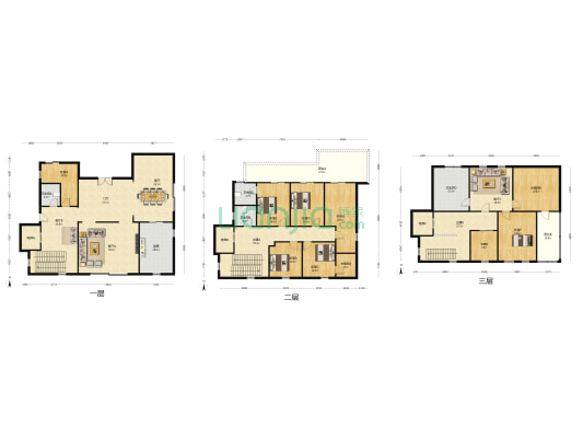 桐林别墅 8室4厅4卫 279平方
