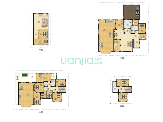 辉煌云上 15室3厅4卫 297平方