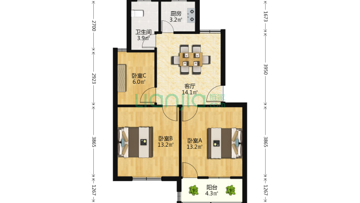银桂新村二手房实景图