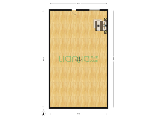 润鹏花园 1室0厅0卫 126平方