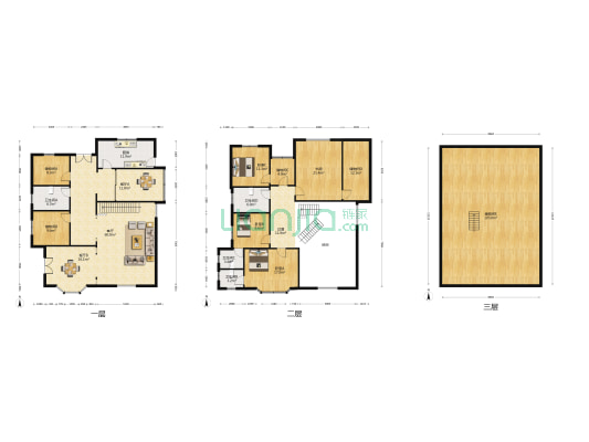 城市花园 4室3厅4卫 369平方