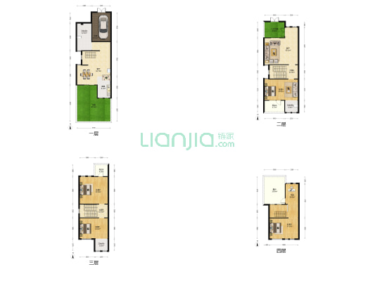 和沁园 5室2厅3卫 265平方