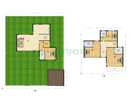 太湖御王府 4室1厅4卫 292平方