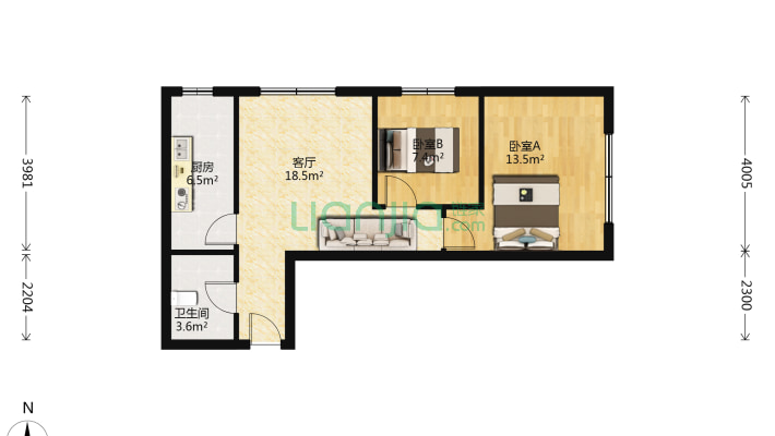 名流家和二手房实景图