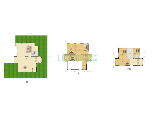 白沙洞庭庄园 6室1厅3卫 516平方