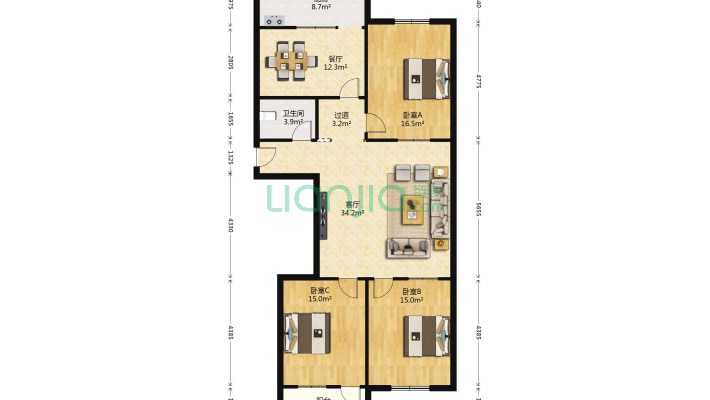 山大南路17号二手房实景图