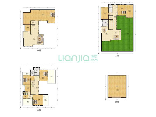 山和院子 6室3厅3卫 339平方