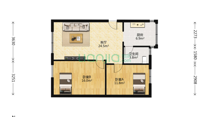 云桂路二手房实景图