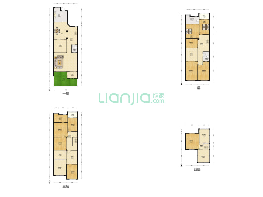 清竹苑 2室2厅3卫 248平方