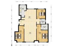 业主诚心出售，南院好楼层好位置-涿州华远海蓝城二期户型图