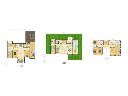 海珀晶华(一期) 12室4厅7卫 698平方