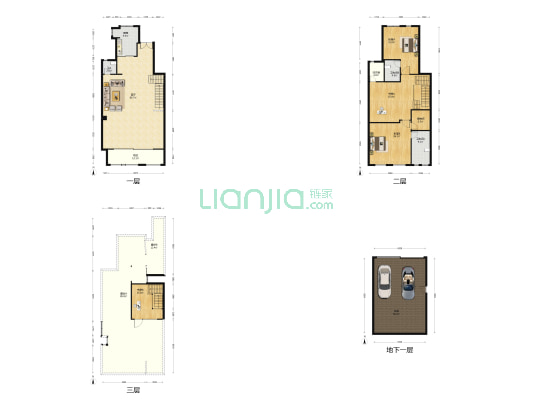 水岸秀墅 4室1厅3卫 244平方