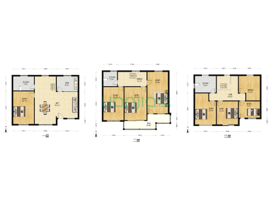 青园村 7室1厅3卫 192平方