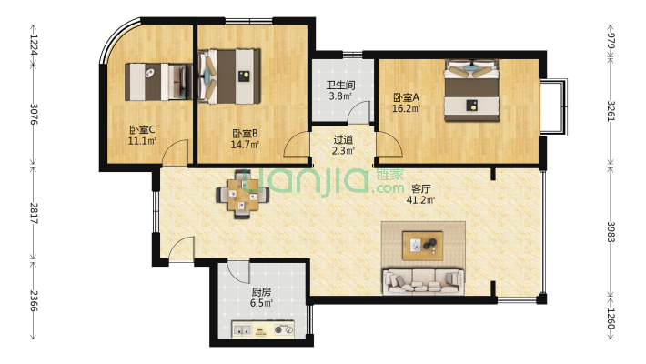 如意苑(南明区)二手房实景图
