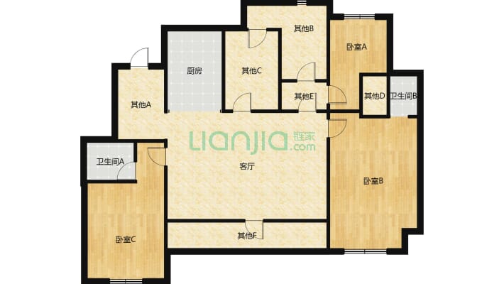 留云轩二手房实景图