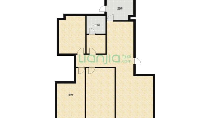 开元公寓二手房实景图