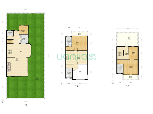 三正瑞士公馆 2室1厅4卫 202平方