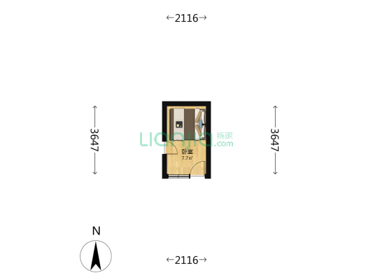 护国寺棉花胡同 1室0厅0卫 16平方