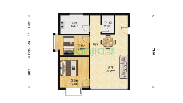 活力空间二手房实景图
