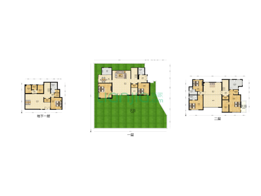 长河玉墅 6室3厅5卫 421平方