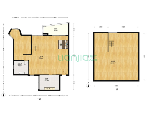 雍逸園 1室0厅1卫 238平方